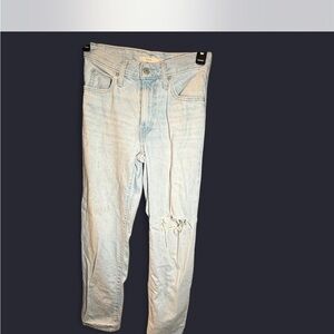 Levi's Light Blue Straight Leg Jeans